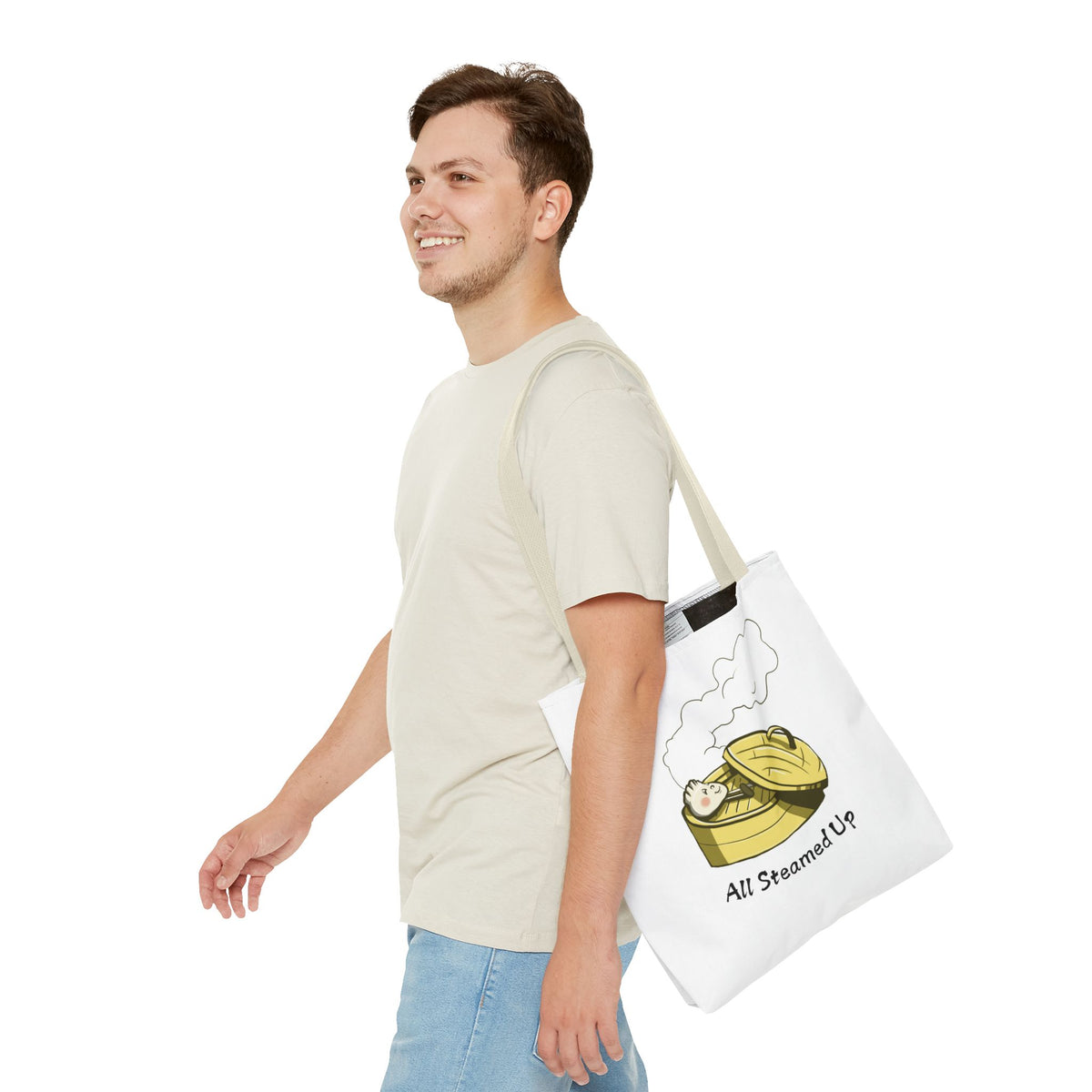 "All Steamed Up" Tote Bag
