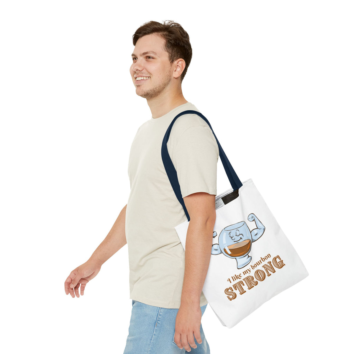 I Like My Bourbon Strong Tote Bag