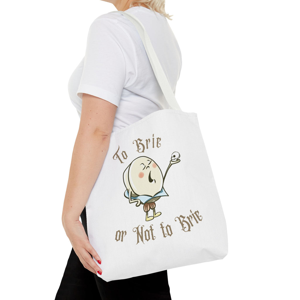 "To Brie or Not to Brie" Tote Bag
