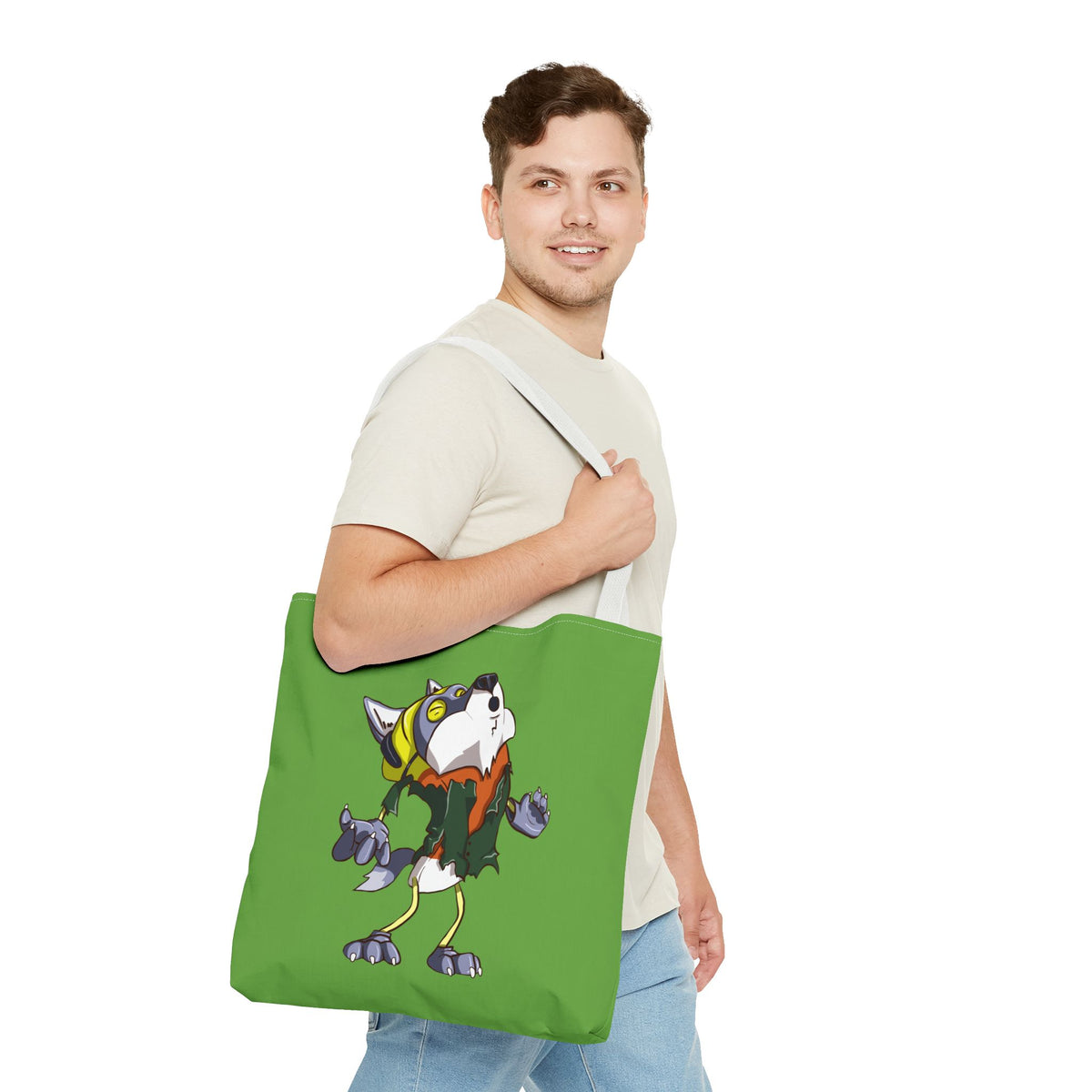 Werewolf Candy Corn Tote