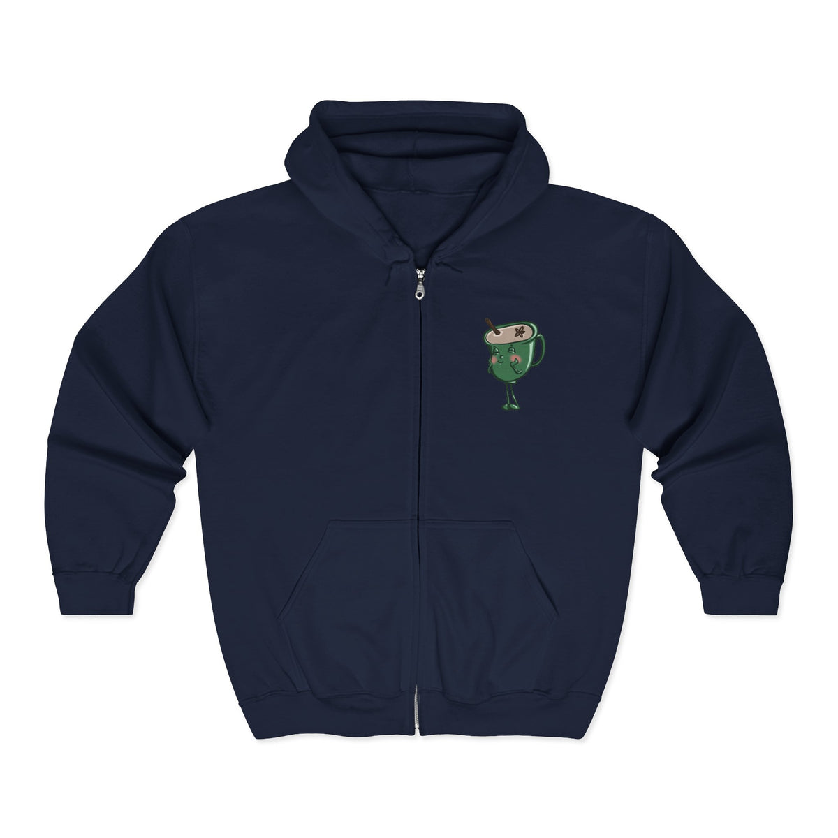 "Feeling Chai" Unisex Heavy Blend™ Full Zip Hooded Sweatshirt