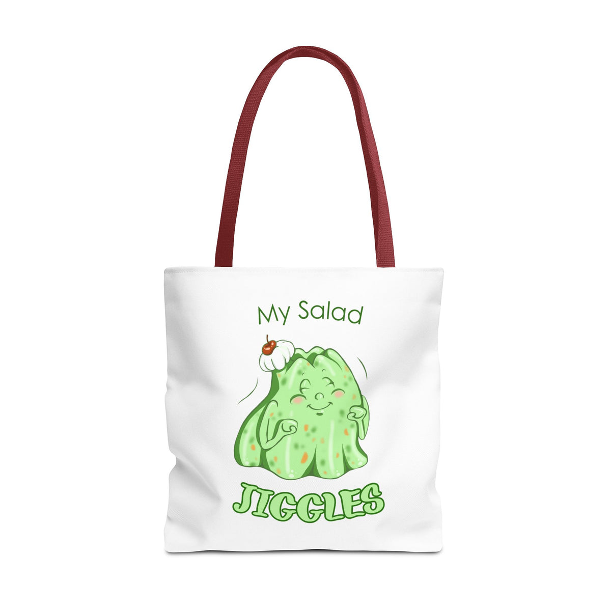 "My Salad Jiggles" Tote Bag