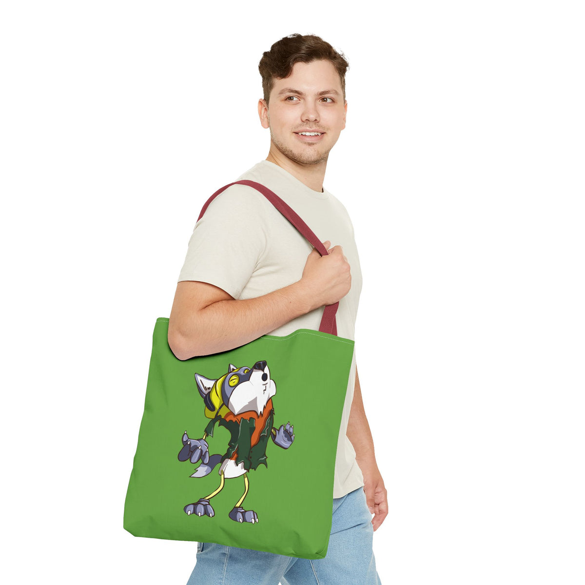 Werewolf Candy Corn Tote