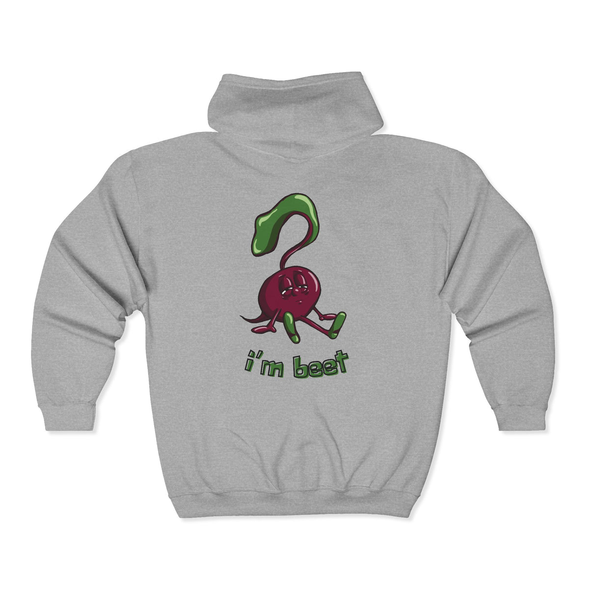 "I'm Beet" Unisex Heavy Blend™ Full Zip Hooded Sweatshirt