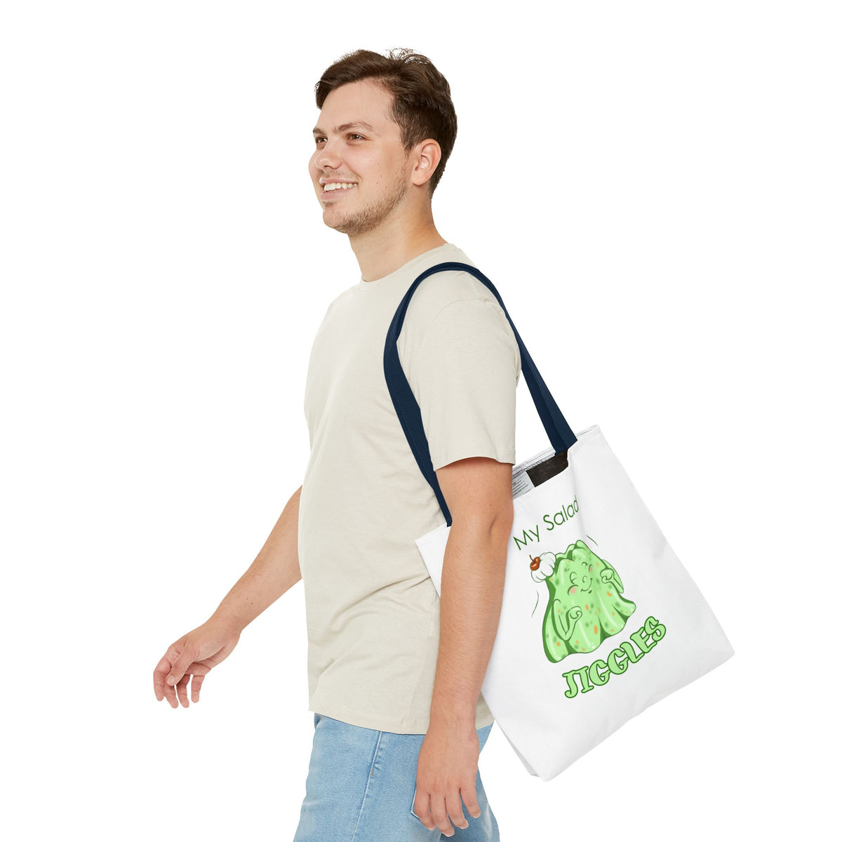 "My Salad Jiggles" Tote Bag