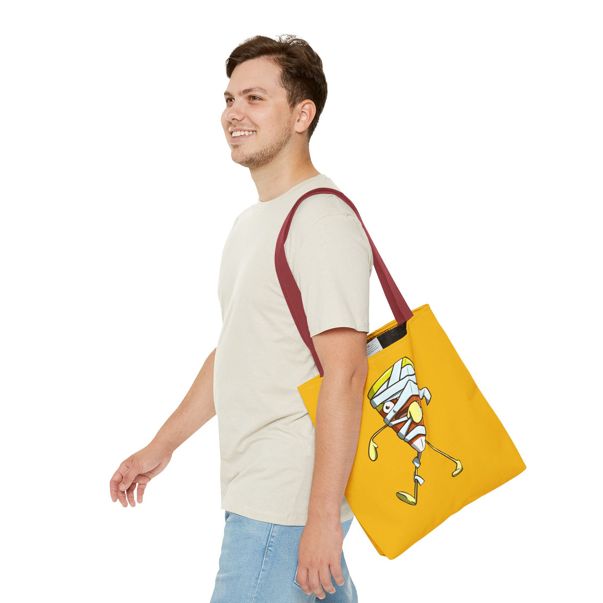 Mummy Candy Corn Tote