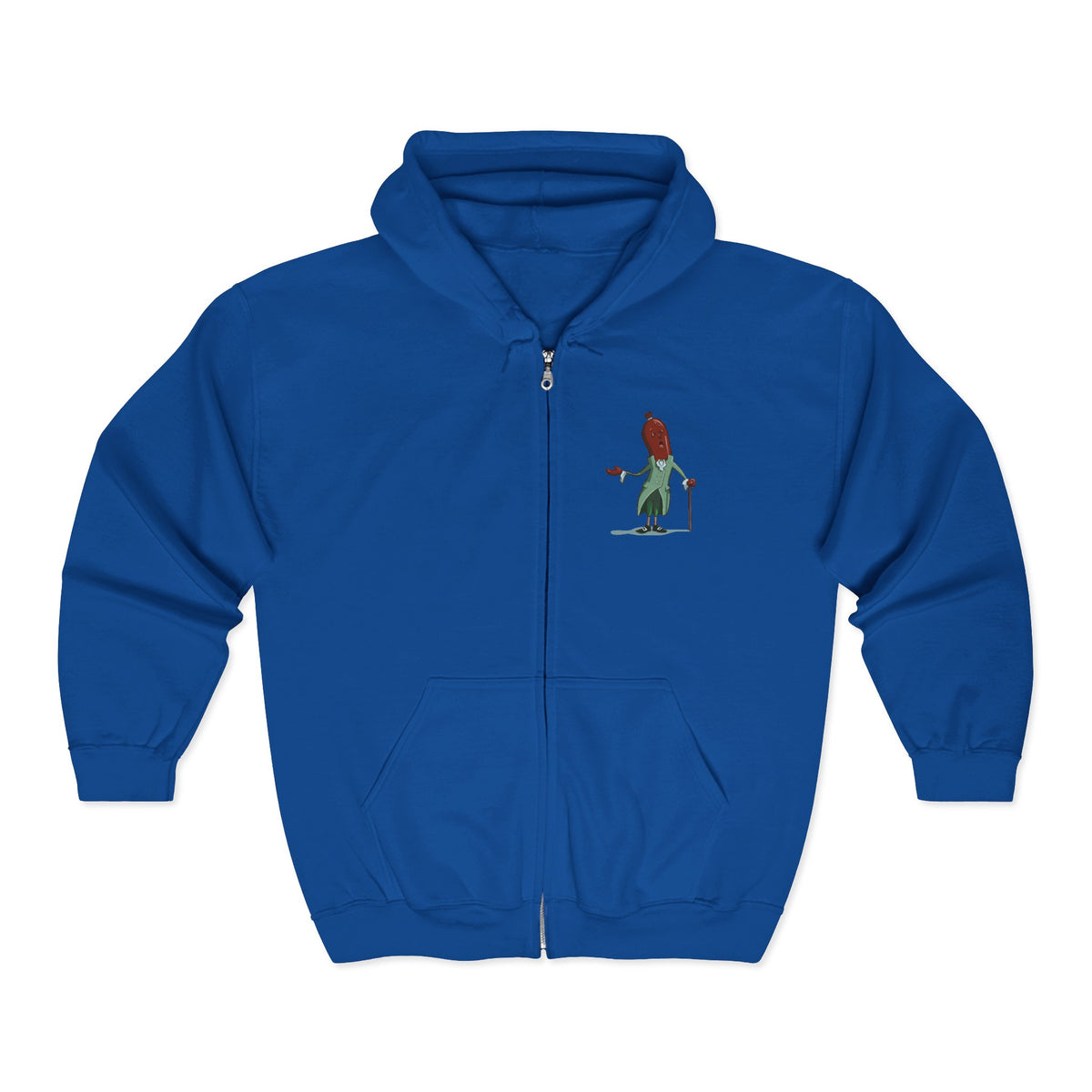 "It Was the Best of Times, It Was the Wurst of Times" Unisex Heavy Blend™ Full Zip Hooded Sweatshirt
