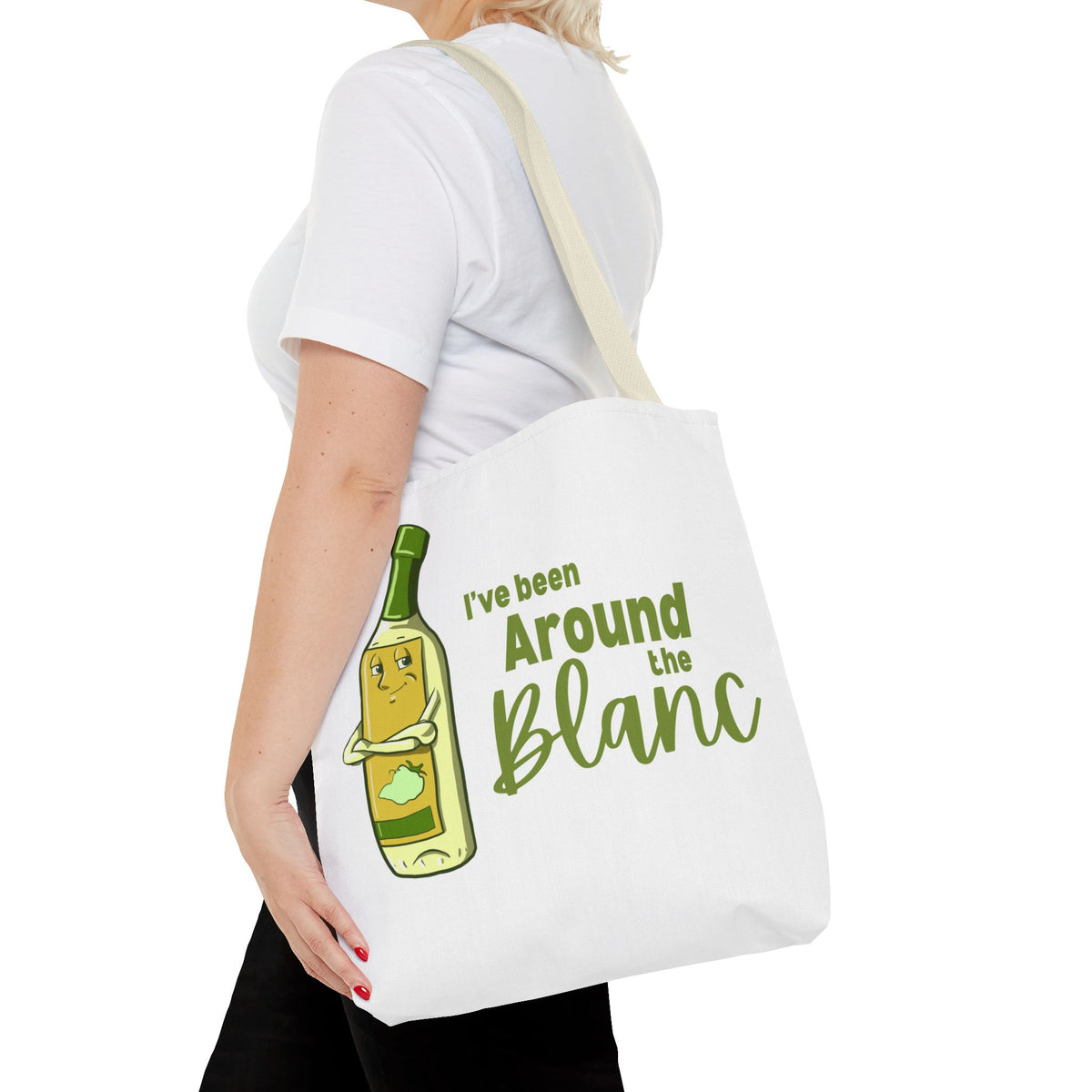 "I've Been Around the Blanc" Tote Bag