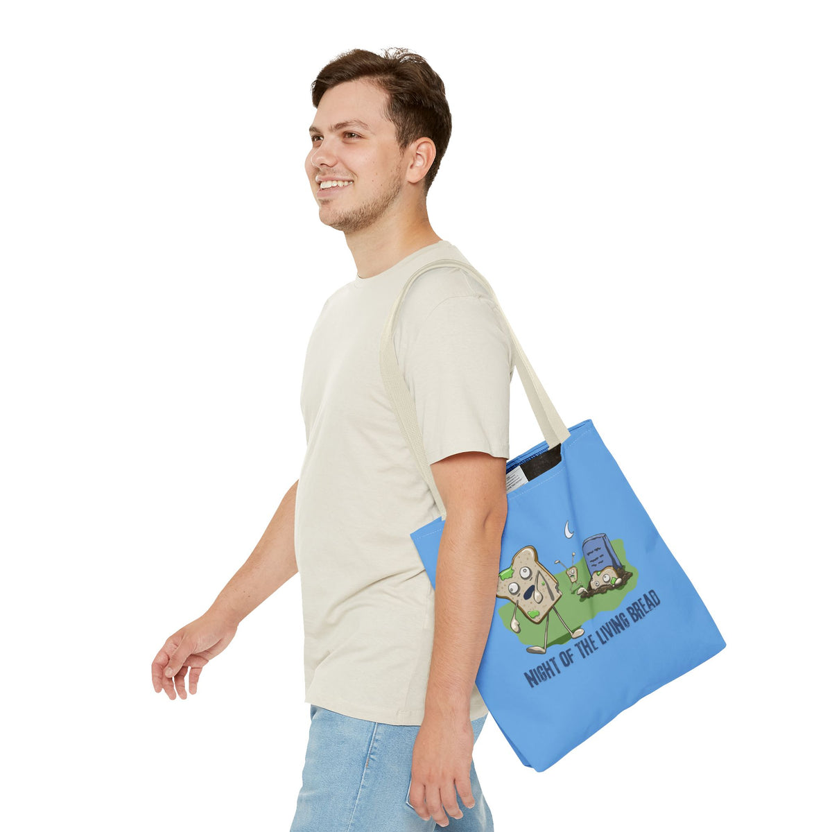 "Night of the Living Bread" Tote Bag