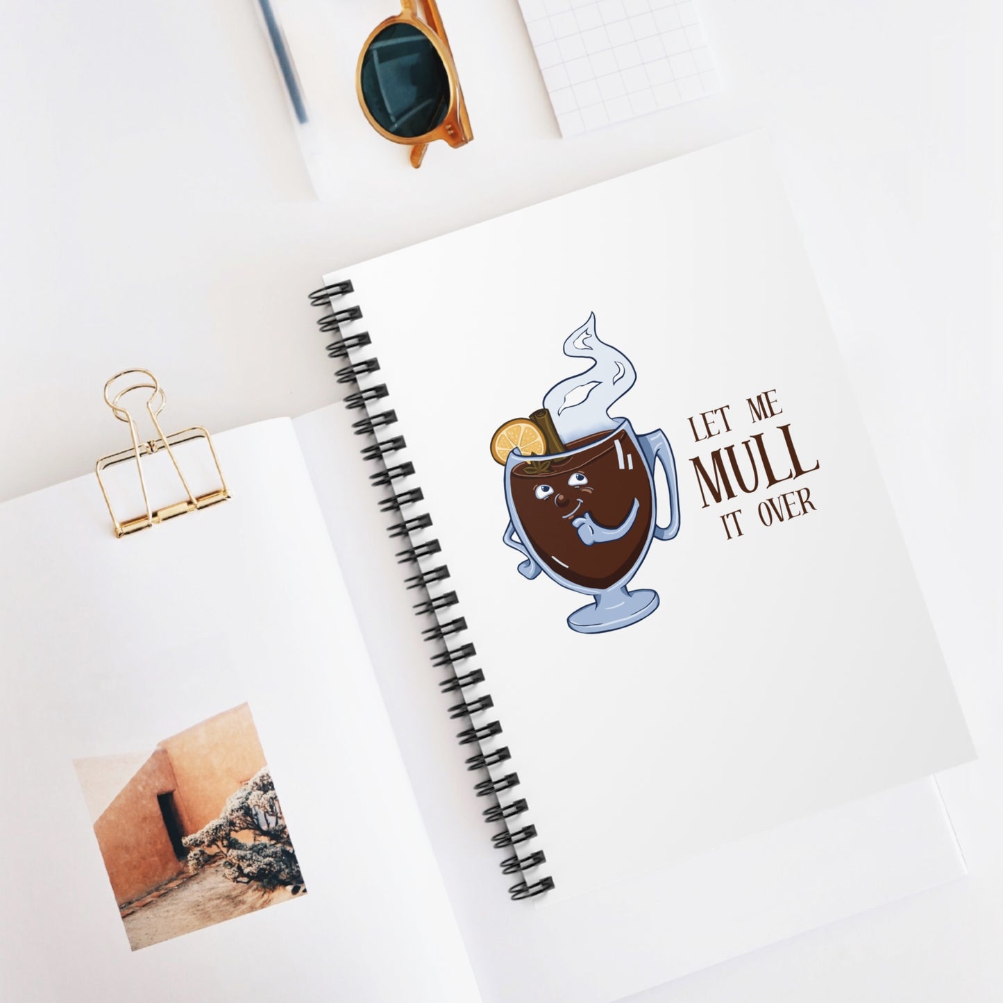 "Let Me Mull it Over" Spiral Journal