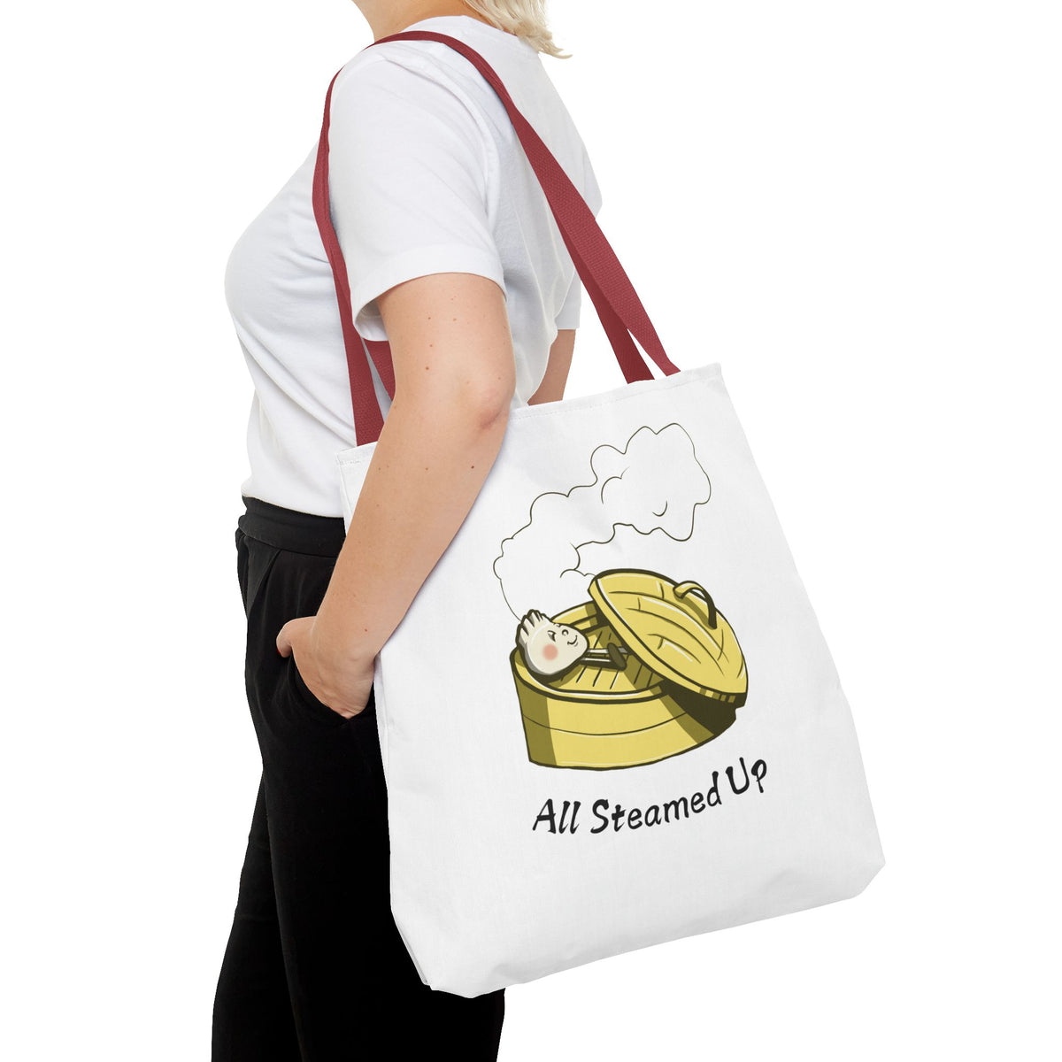 "All Steamed Up" Tote Bag