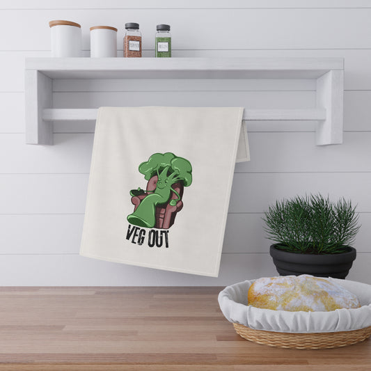 Veg Out Tea Towels (cotton, poly)