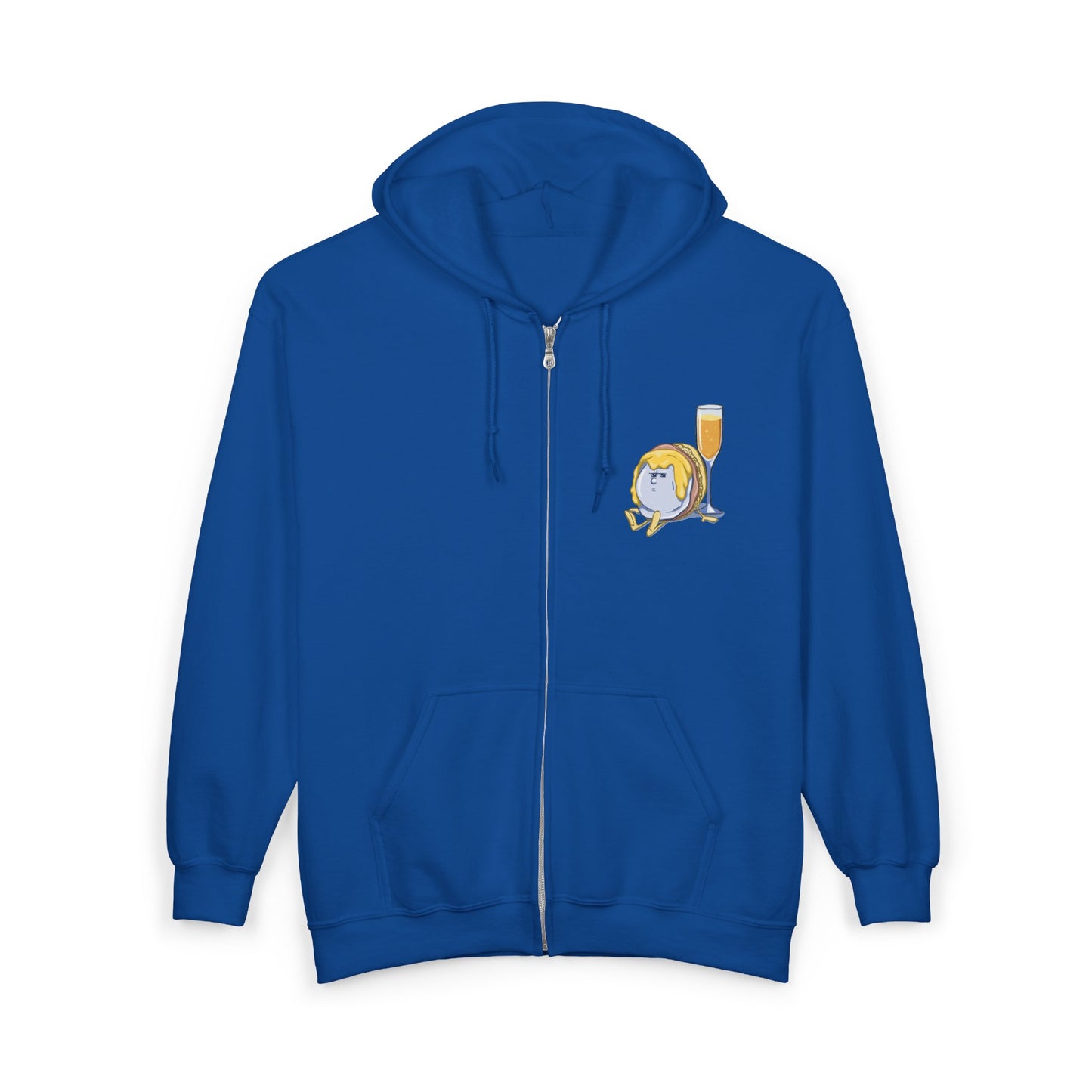 "I Have Resting Brunch Face" Unisex Heavy Blend™ Full Zip Hooded Sweatshirt