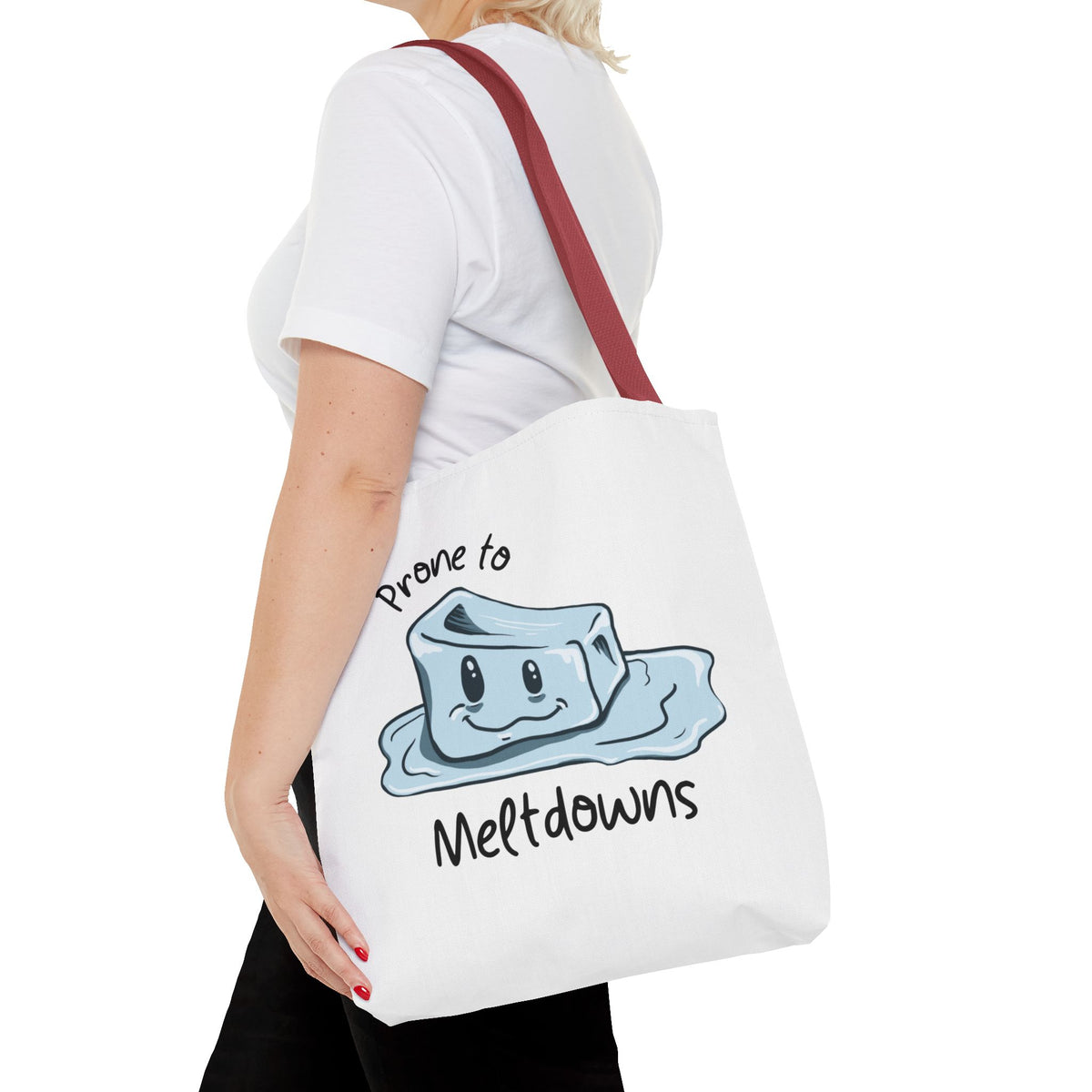 "Prone to Meltdowns" Tote Bag