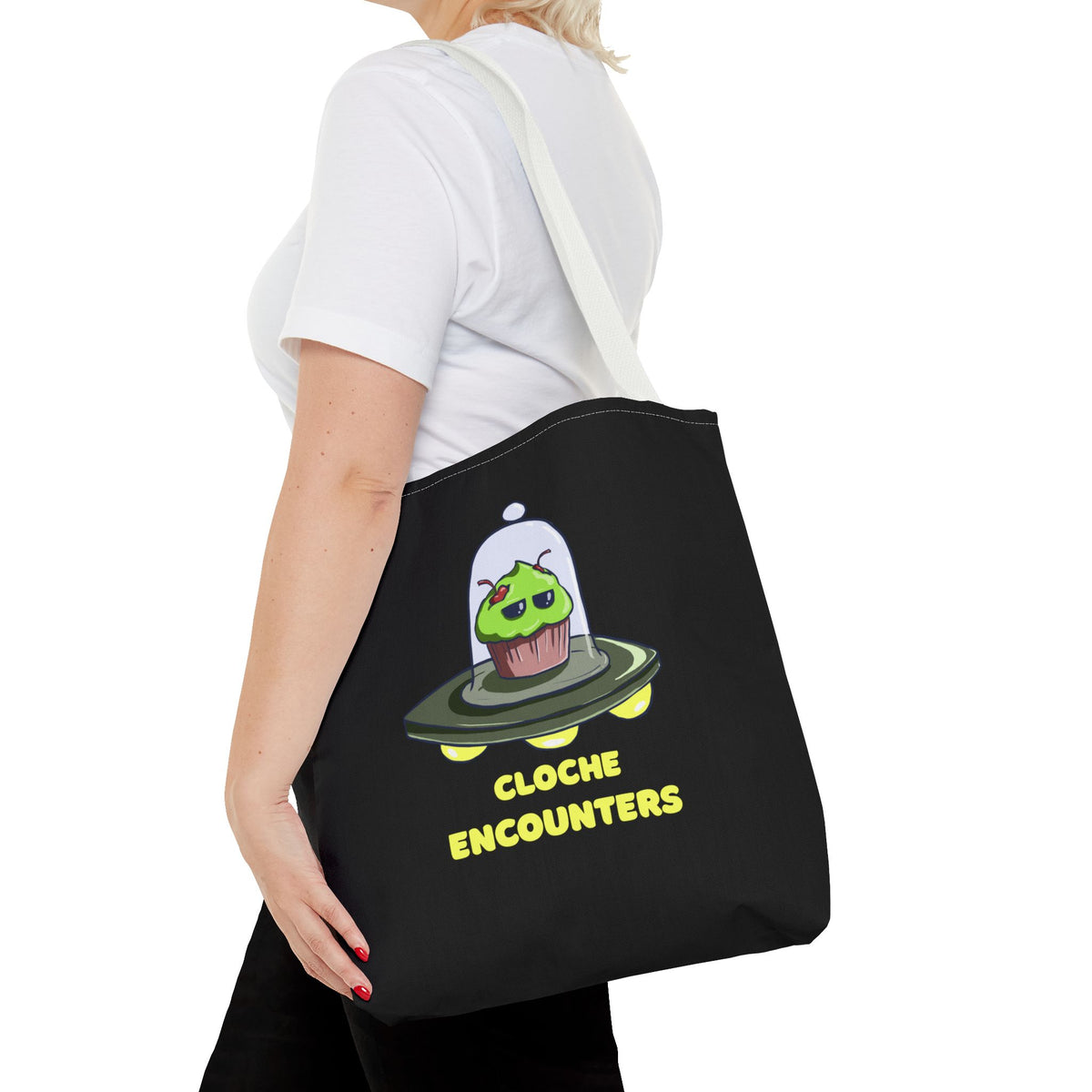 "Cloche Encounters" Tote Bag