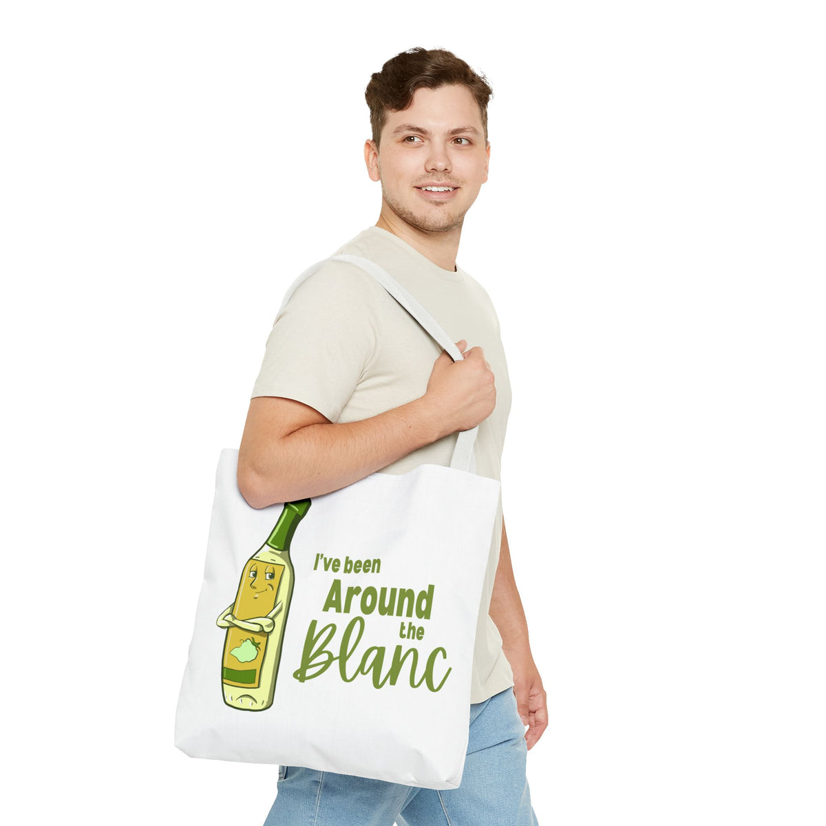 "I've Been Around the Blanc" Tote Bag