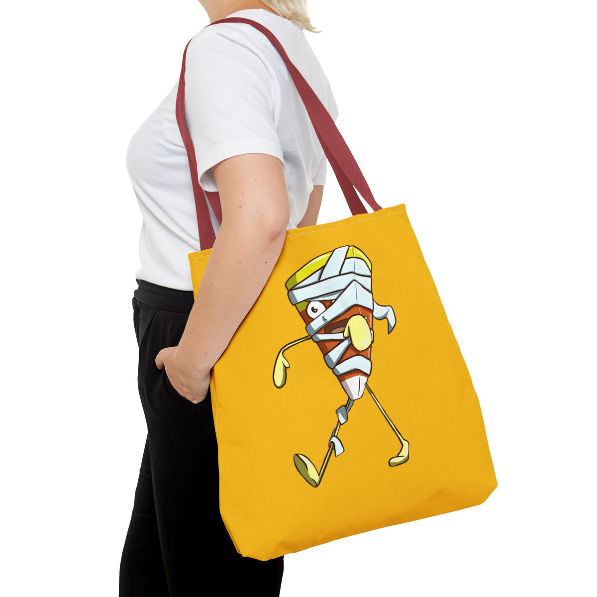Mummy Candy Corn Tote