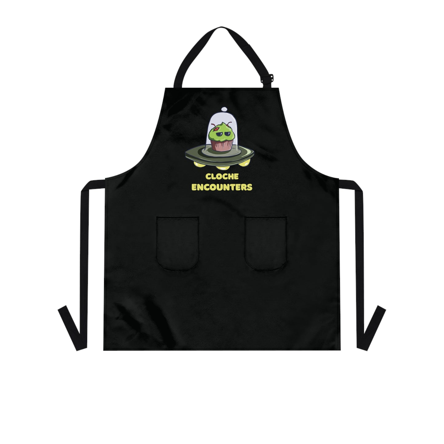 "Cloche Encounters"  Apron with Pockets