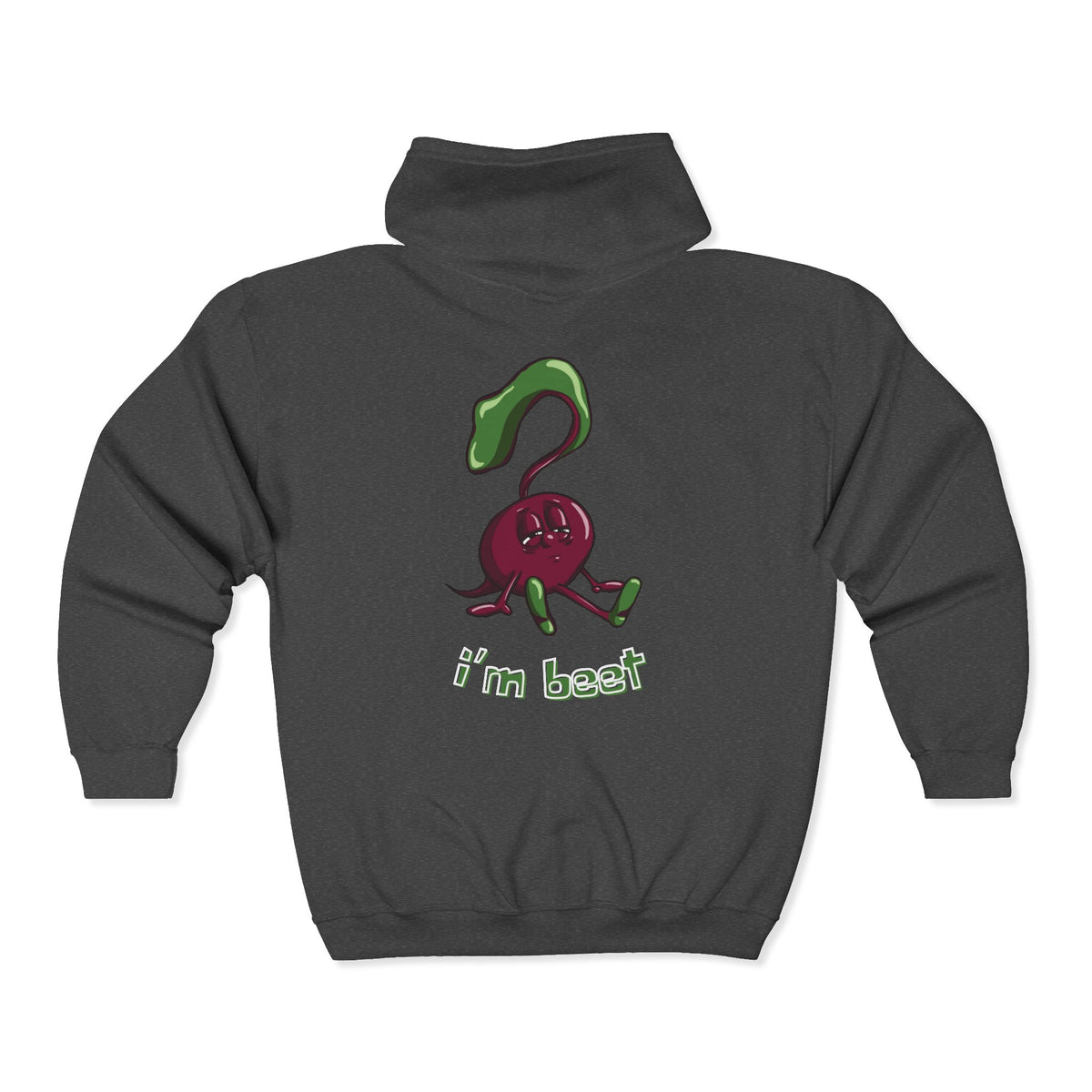 "I'm Beet" Unisex Heavy Blend™ Full Zip Hooded Sweatshirt