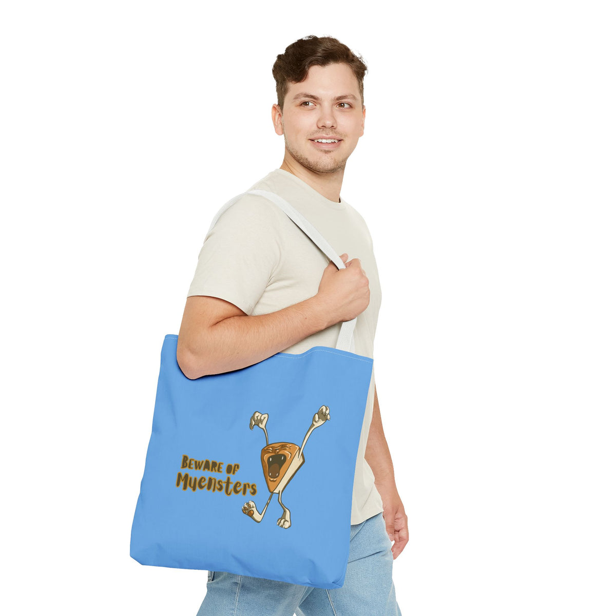 "Beware of Muensters" Tote Bag