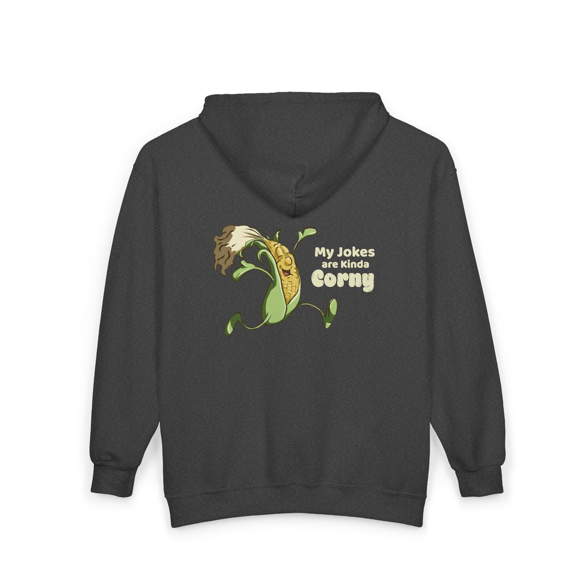 "My Jokes are Kinda Corny" Unisex Heavy Blend™ Full Zip Hooded Sweatshirt