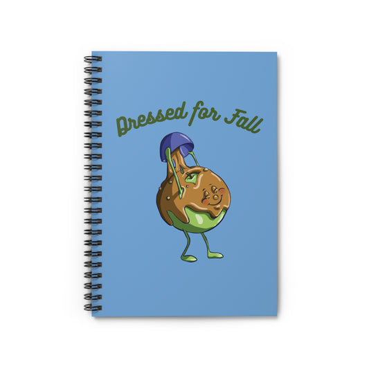 Dressed for Fall Spiral Journal