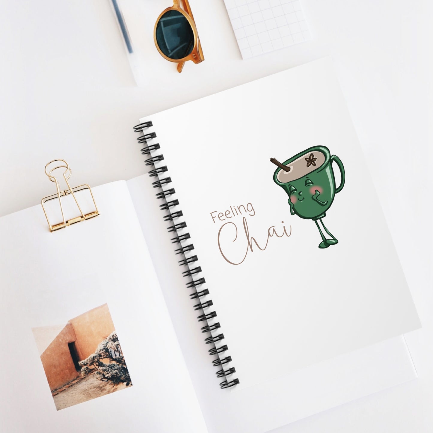 Feeling Chai Spiral Journal