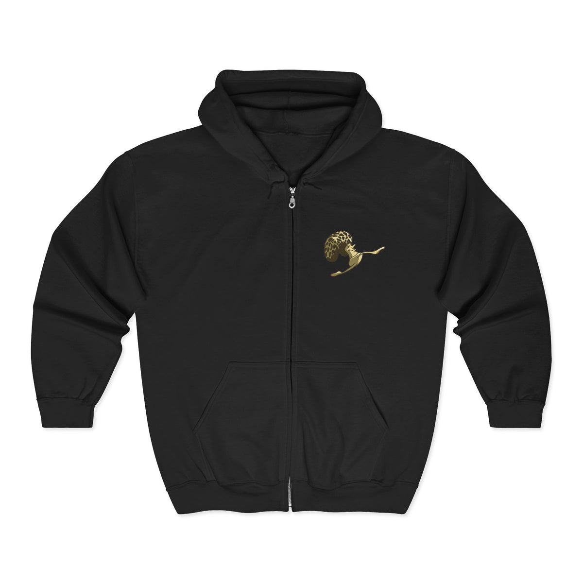 "Loose Morels" Unisex Heavy Blend™ Full Zip Hooded Sweatshirt