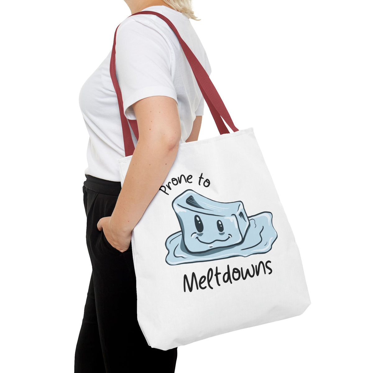 "Prone to Meltdowns" Tote Bag