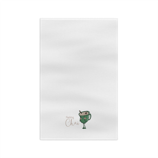 "Feeling Chai" Tea Towel