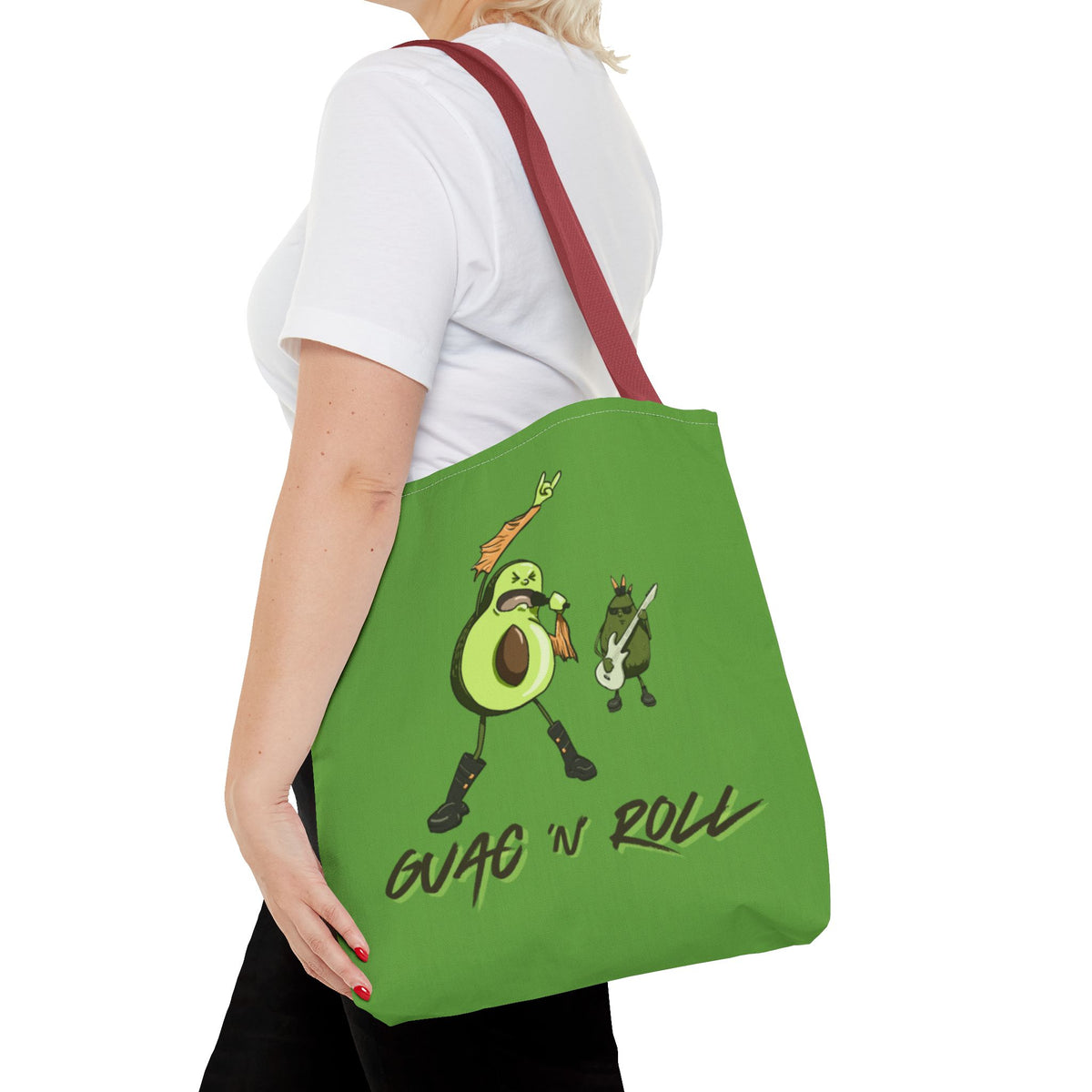 "Guac 'N' Roll" Tote Bag