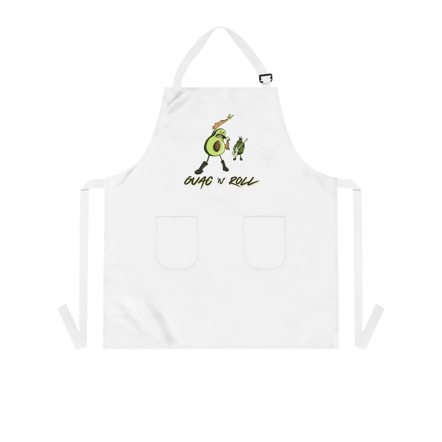 "Guac and Roll" Apron with Pockets