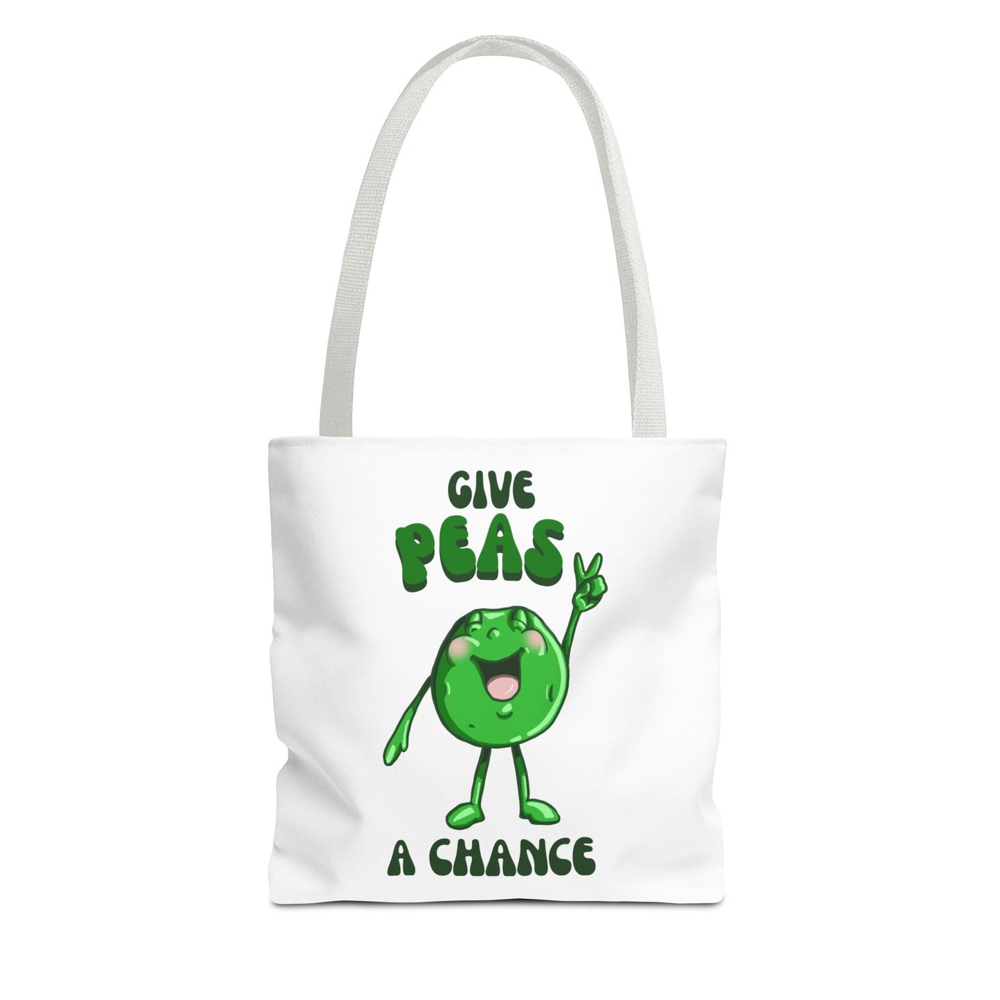 "Give Peas a Chance" Tote Bag