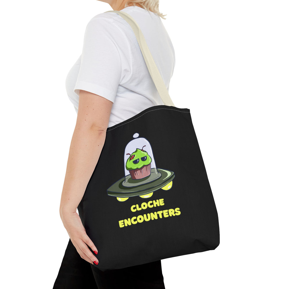 "Cloche Encounters" Tote Bag