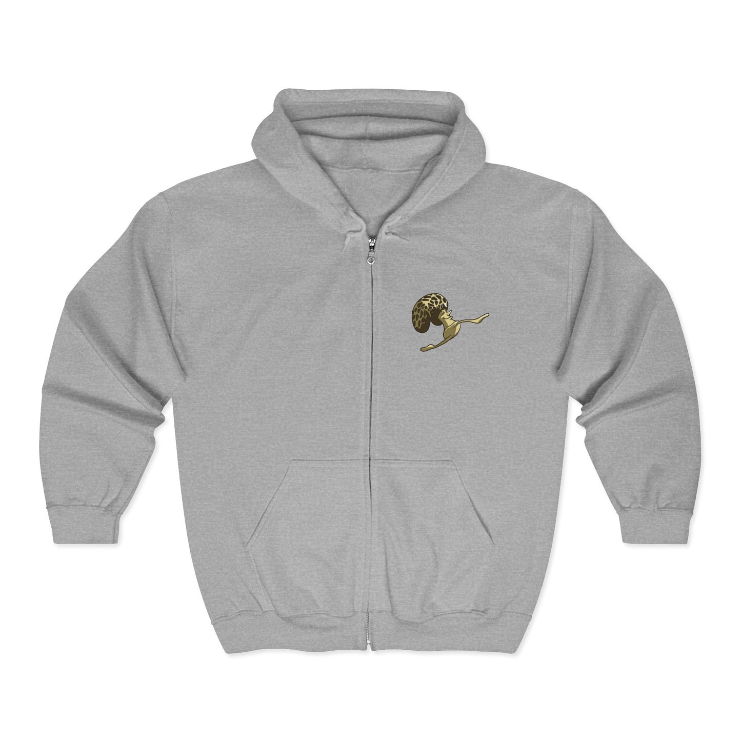 "Loose Morels" Unisex Heavy Blend™ Full Zip Hooded Sweatshirt