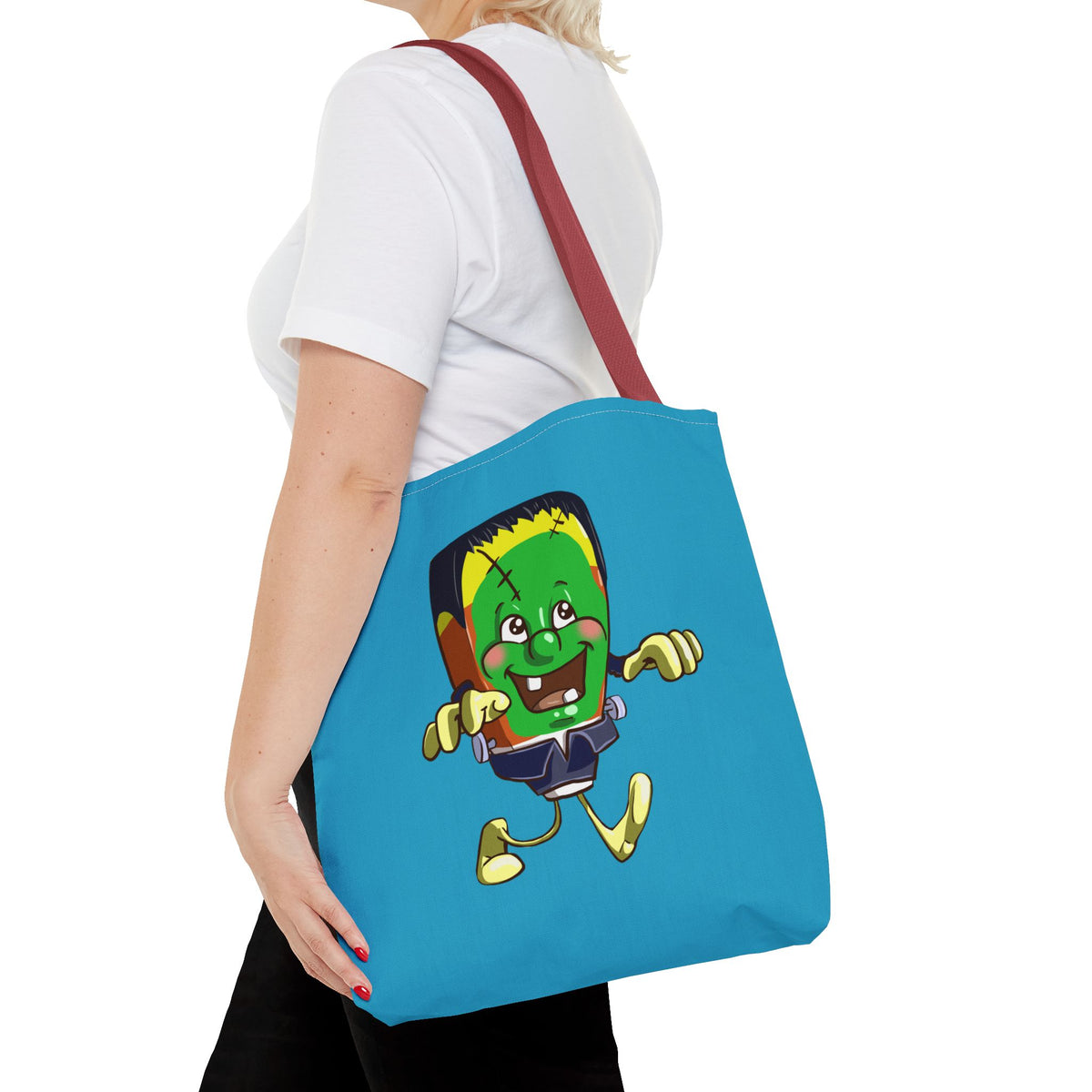 Frankenstein's Monster Candy Corn Tote