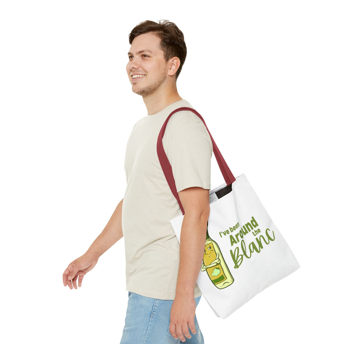 "I've Been Around the Blanc" Tote Bag