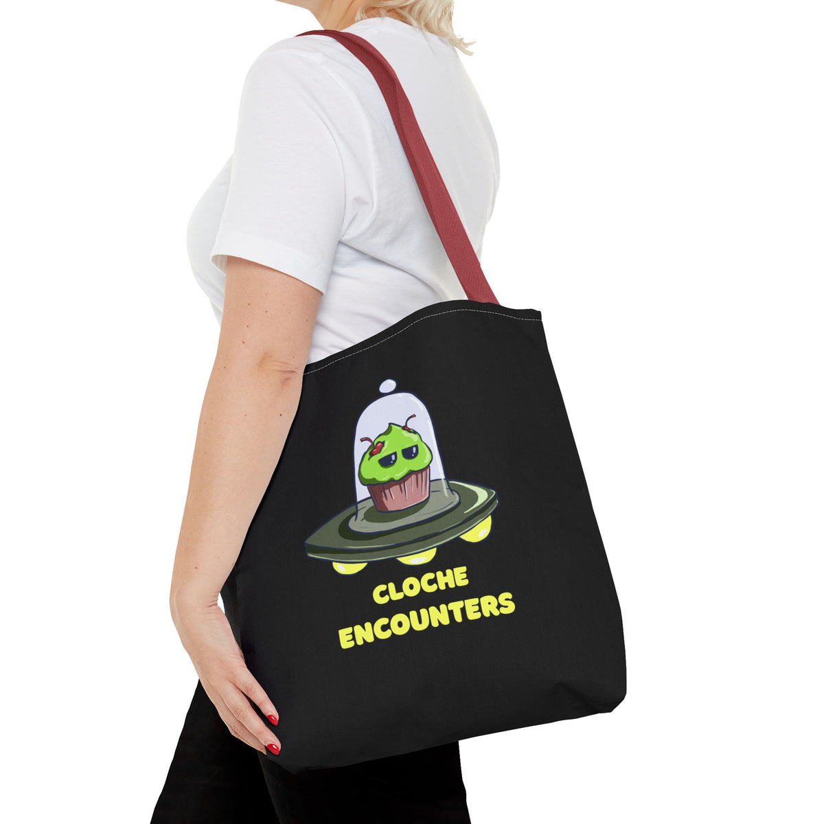 "Cloche Encounters" Tote Bag