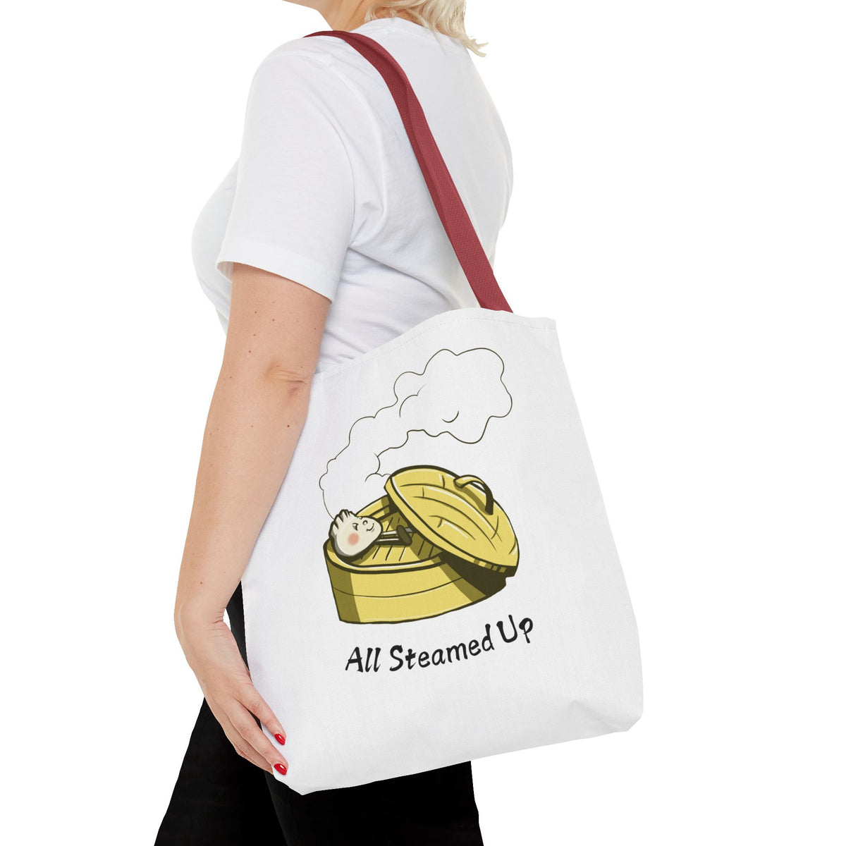 "All Steamed Up" Tote Bag