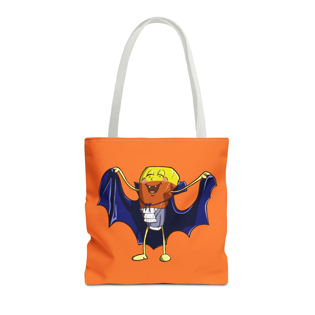 "Candy Corn Dracula" Tote Bag