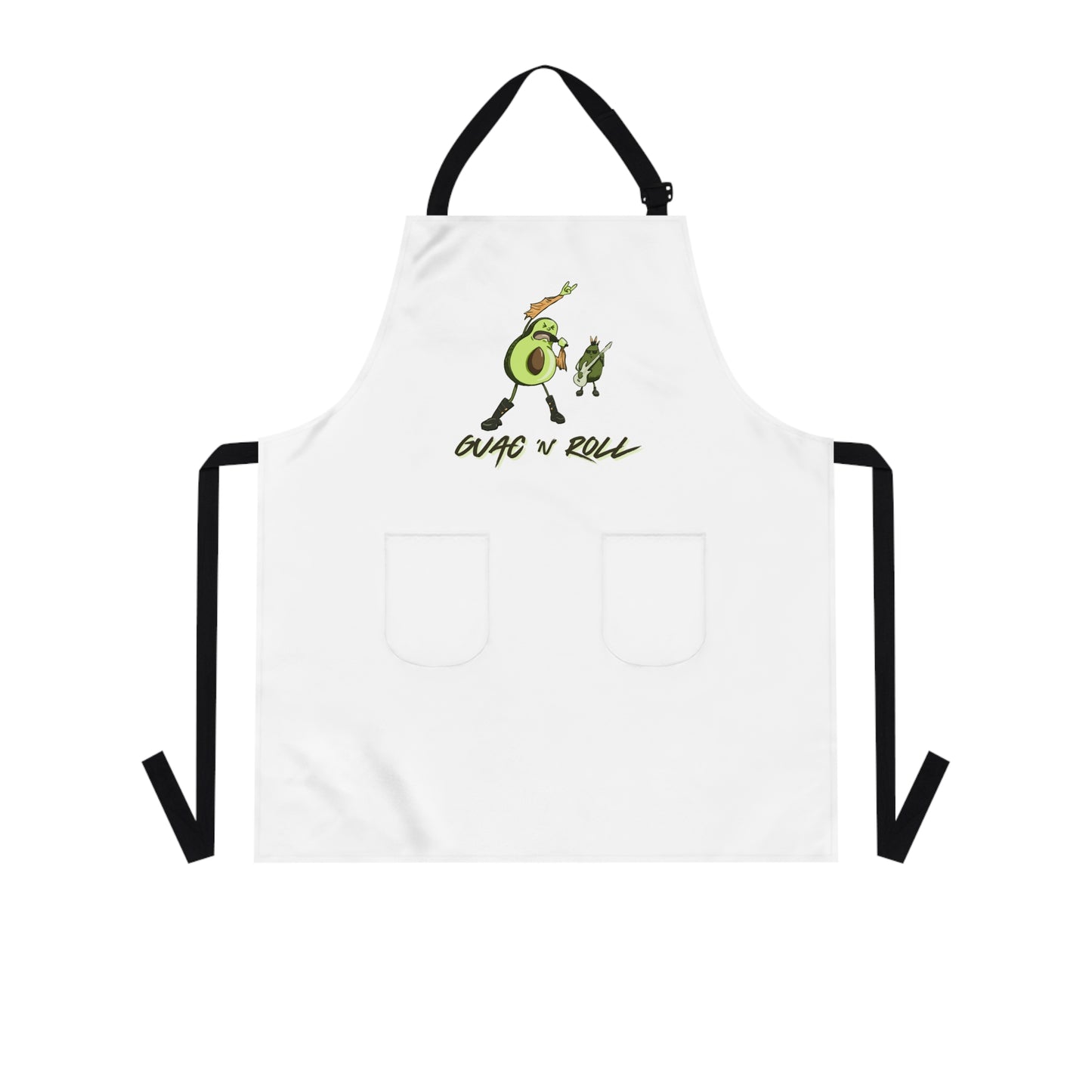 "Guac and Roll" Apron with Pockets