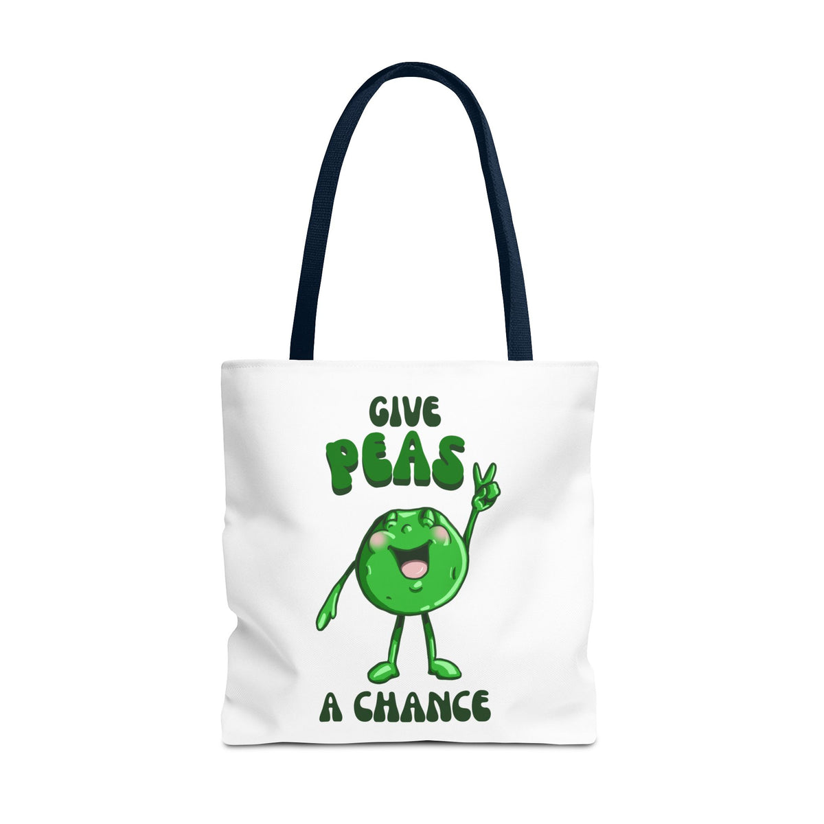 "Give Peas a Chance" Tote Bag