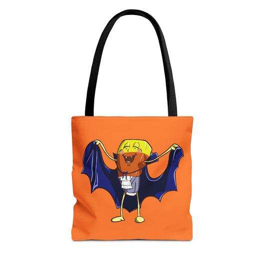 "Candy Corn Dracula" Tote Bag