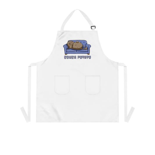 "Couch Potato"  Apron with Pockets