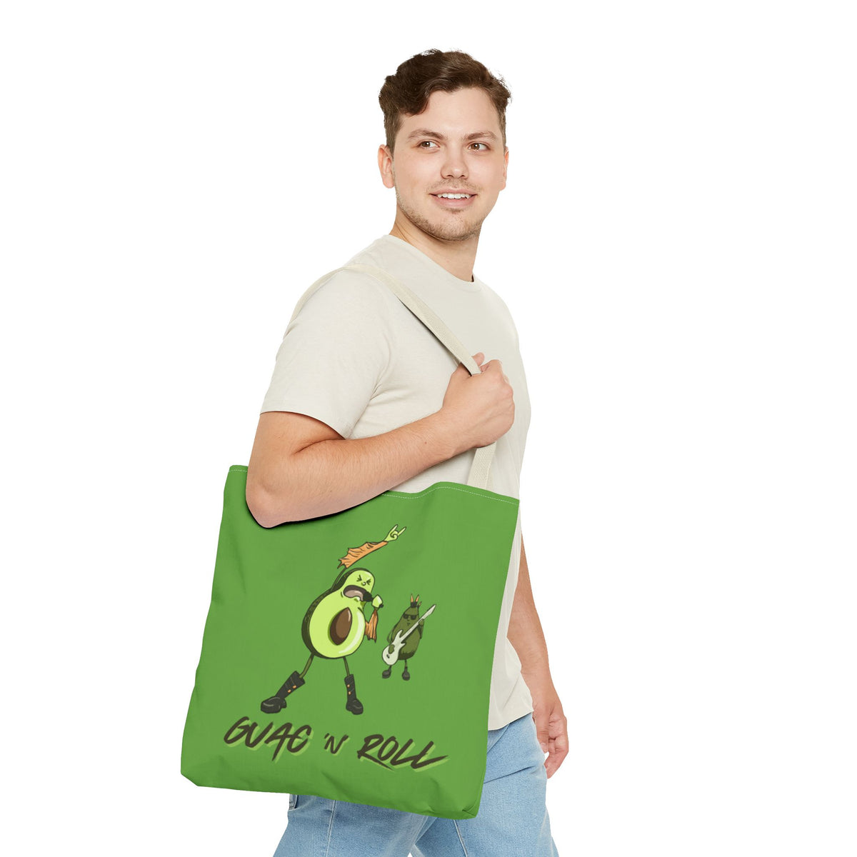"Guac 'N' Roll" Tote Bag