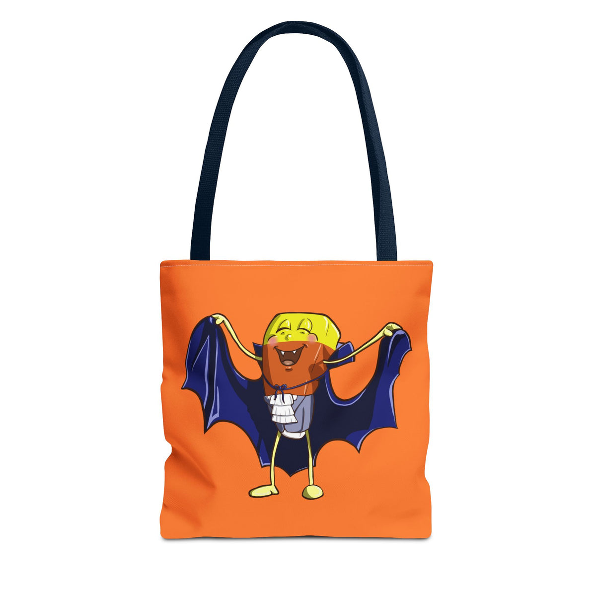 "Candy Corn Dracula" Tote Bag