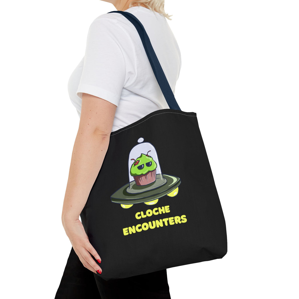 "Cloche Encounters" Tote Bag