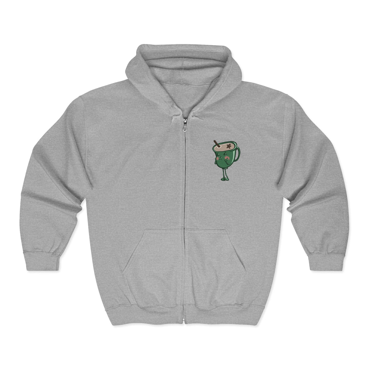 "Feeling Chai" Unisex Heavy Blend™ Full Zip Hooded Sweatshirt
