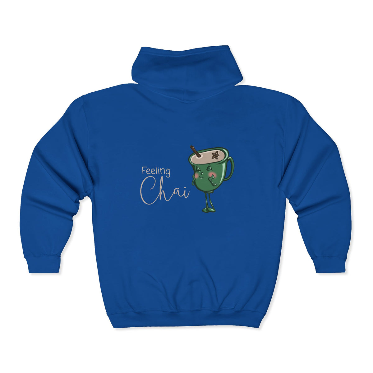 "Feeling Chai" Unisex Heavy Blend™ Full Zip Hooded Sweatshirt
