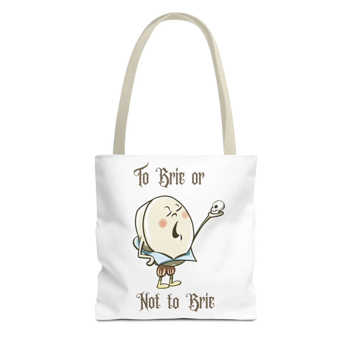 "To Brie or Not to Brie" Tote Bag